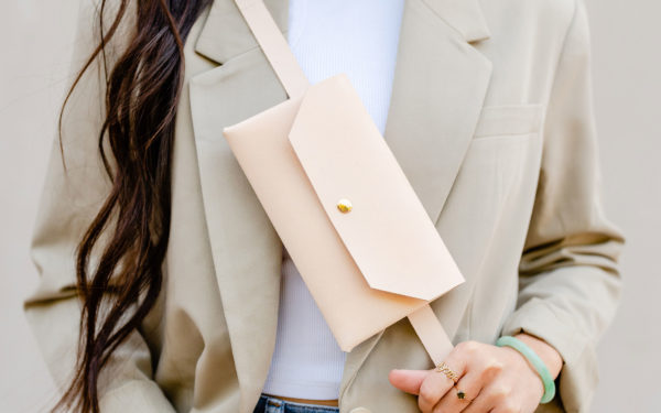 Leather Belt Bag | Ellie Lum | The Crafter's Box
