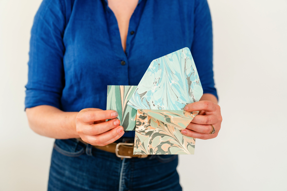 Paper Marbling | Natalie Stopka | The Crafter's Box