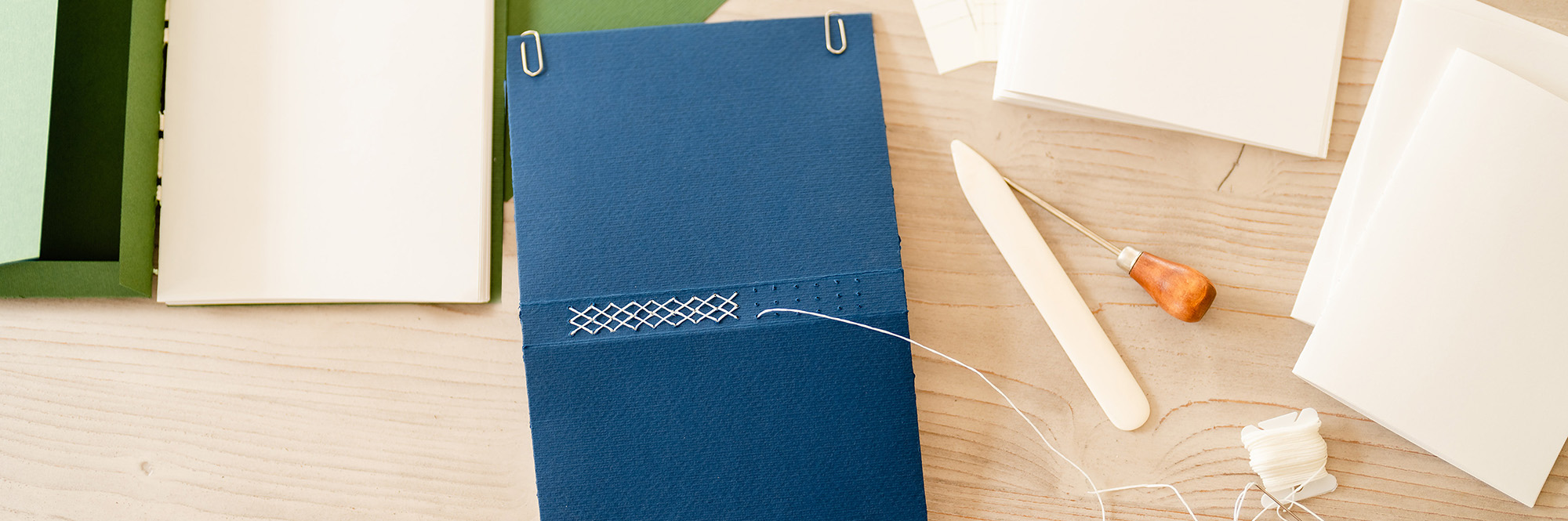 Bookbinding: Hand-Stitching | The Crafter's Box | Bari Zaki