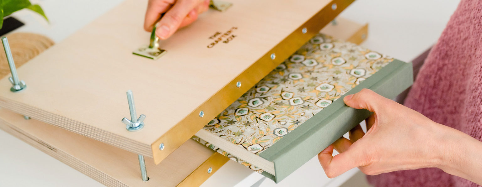 Bookbinding Case Binding with Bari Zaki The Crafter’s Box