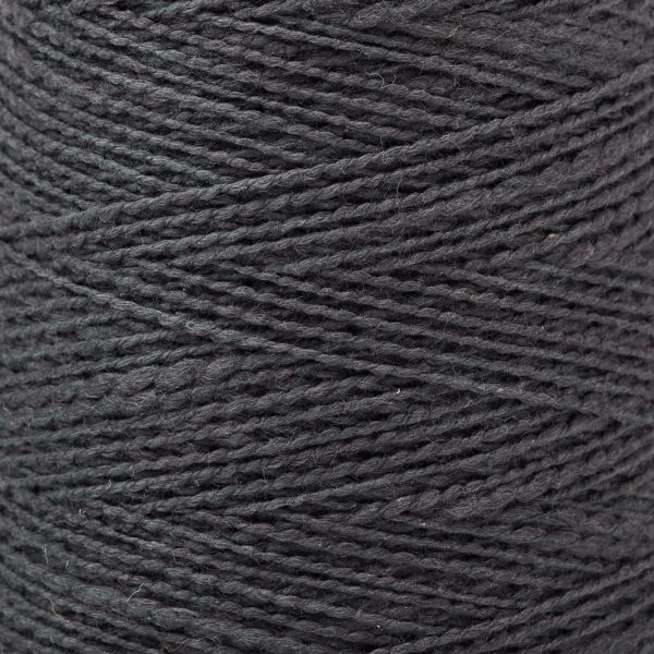 Rigid Heddle Weaving | Mallo Cotton Slub Yarn - Coal | The Crafter's Box