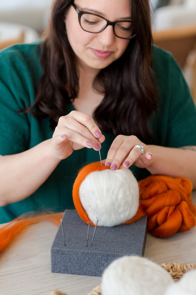 The Crafty Kit Company ~ Woolly Pumpkins Needle Felting Kit – Hobby House  Needleworks