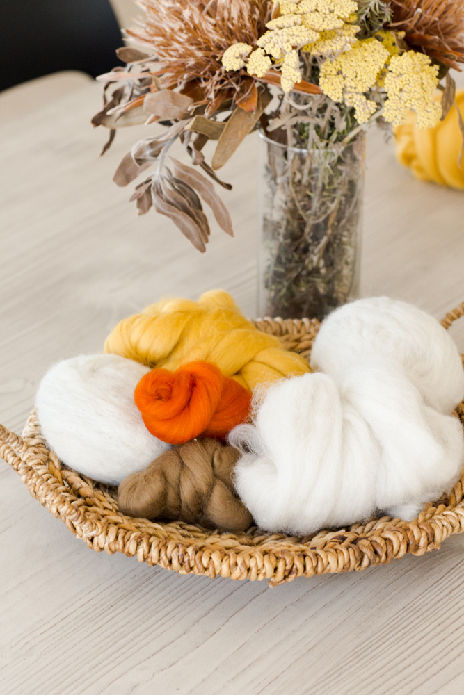 Wool Felted Pumpkins | Dani Ives | The Crafter's Box