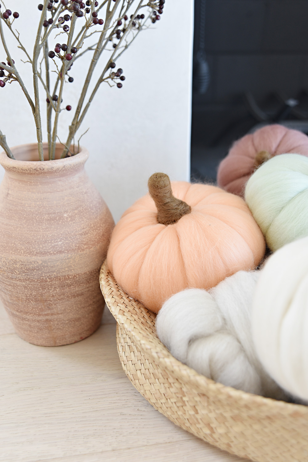 Wool Felted Pumpkins | Dani Ives | The Crafter's Box