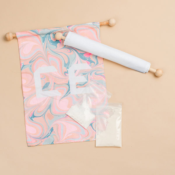 Marbled Cotton Banner Kit