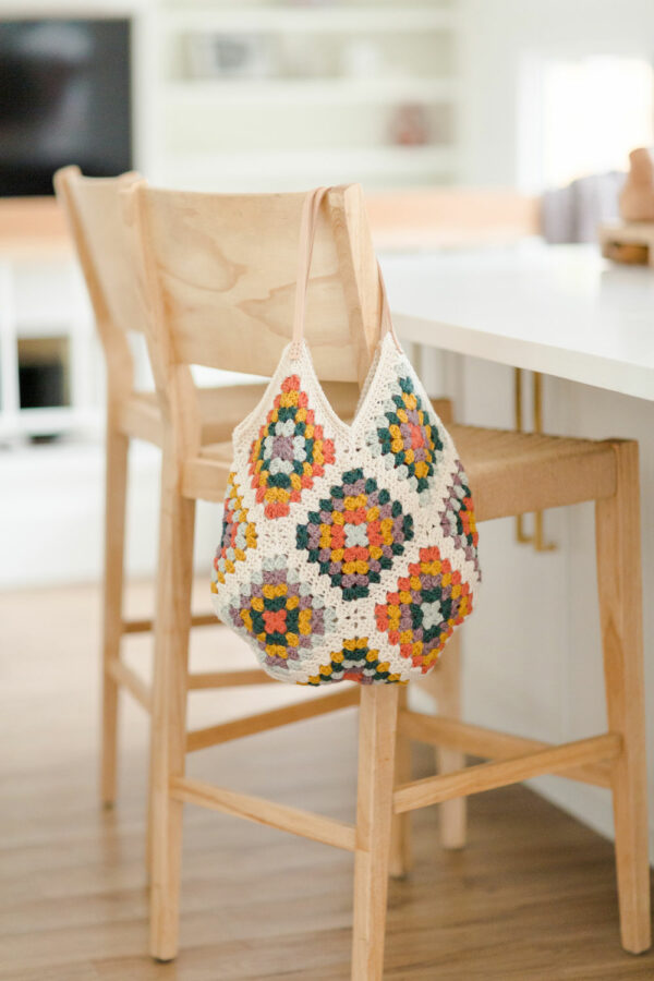 Granny Squares Crochet Bag - Toni Lipsey