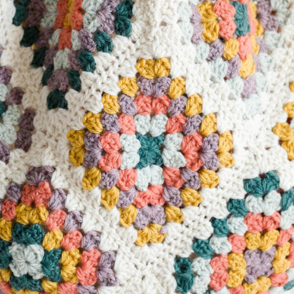 Granny Squares Crochet Bag - Toni Lipsey