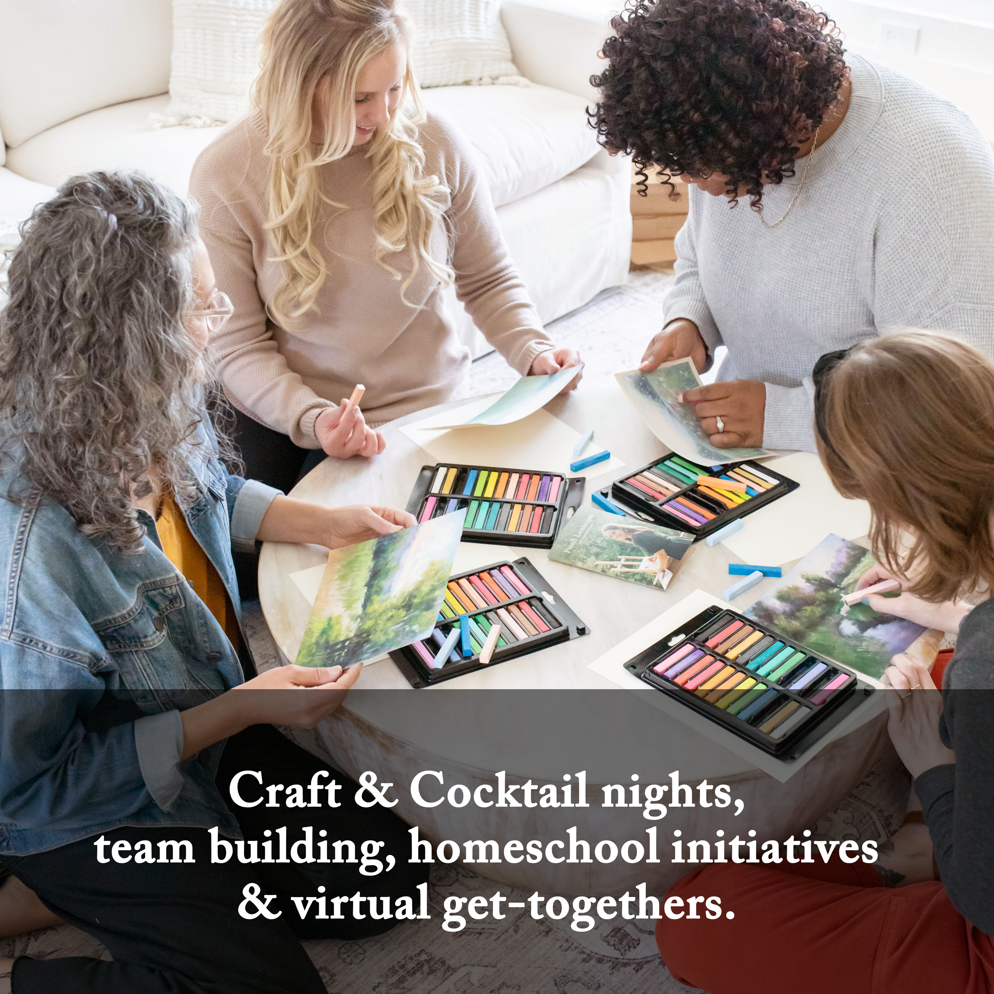 Fundraising | Invest Craft & Cocktails Group Crafting