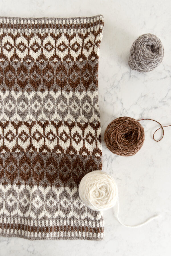 Tanis Gray Tapetis Cowl Pattern | Community Subscription