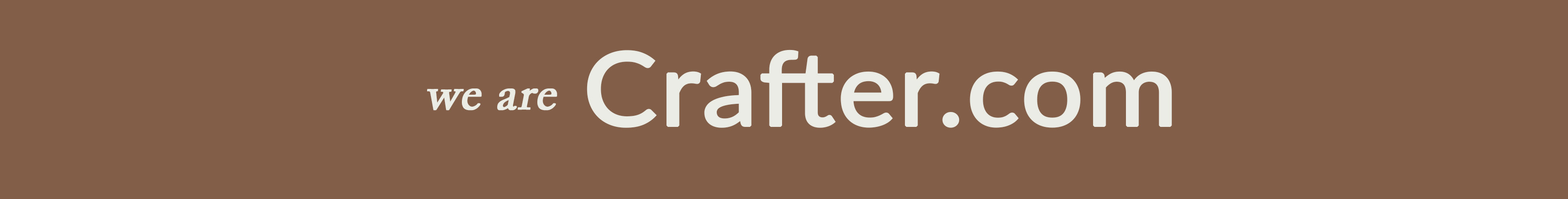 Fundraising | We Are Crafter.com
