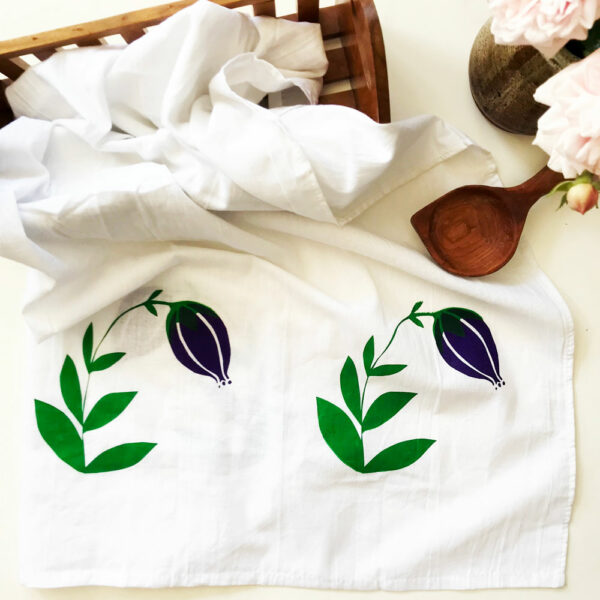 Modern Tulip Silkscreen Pattern | Jen Hewitt | Crafter
