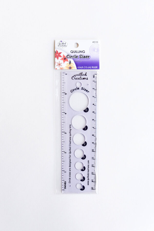 Quilling Circle Size Ruler | Crafter