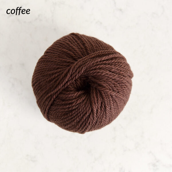 Lucia Wool Yarn - Coffee