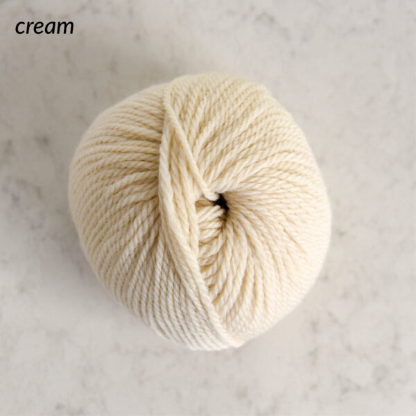 Lucia Wool Yarn - Cream