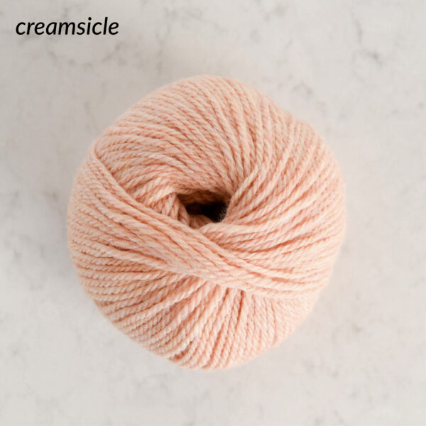 Lucia Wool Yarn - Creamsicle