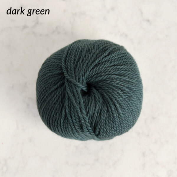 Lucia Wool Yarn - Dark Green