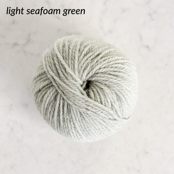 Lucia Wool Yarn - Light Seafoam Green