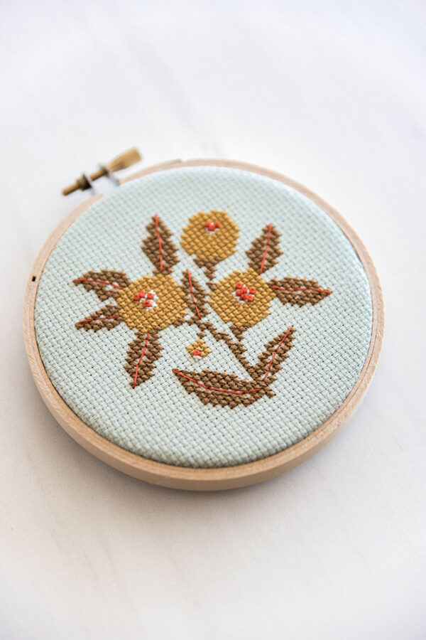 Wildflower Bunch Cross Stitch Digital Pattern | Junebug and Darlin | Crafter