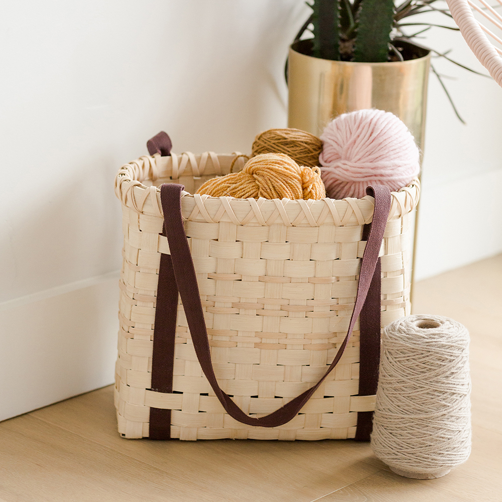 Handled Storage Basket Weaving Kit – Textile Indie