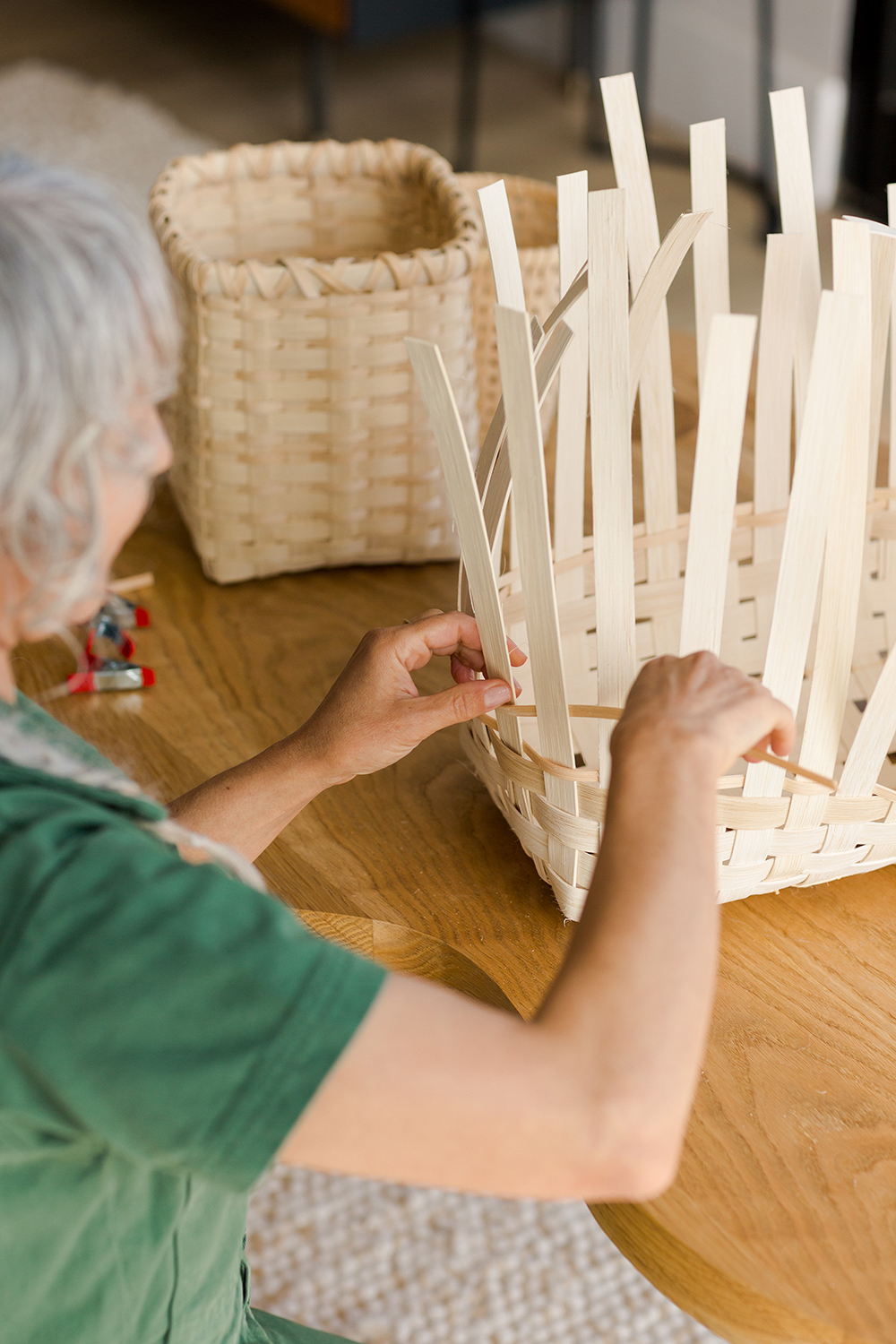 basket weaving: plaited flat reed premium workshop with emily endo