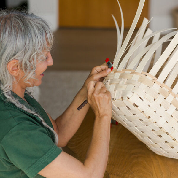 basket weaving: plaited flat reed premium workshop with emily endo