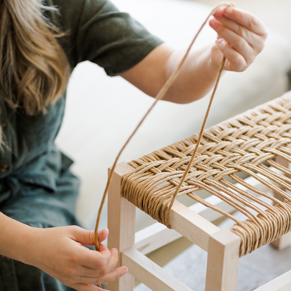 My project for course: Furniture Design: Introduction to Danish Cord  Weaving