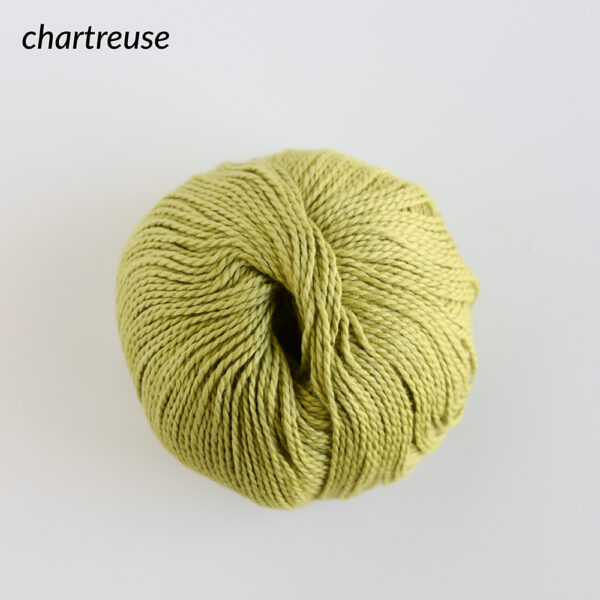 Gemma Cotton Yarn - Chartreuse