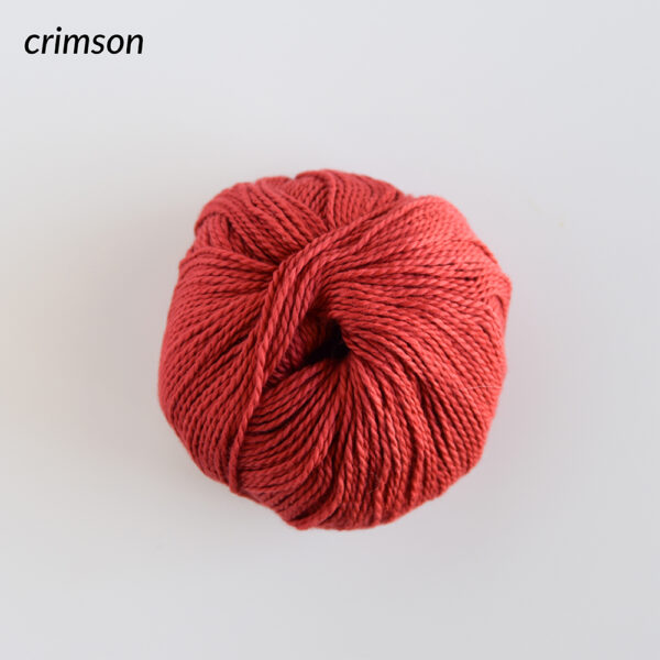 Gemma Cotton Yarn - Crimson