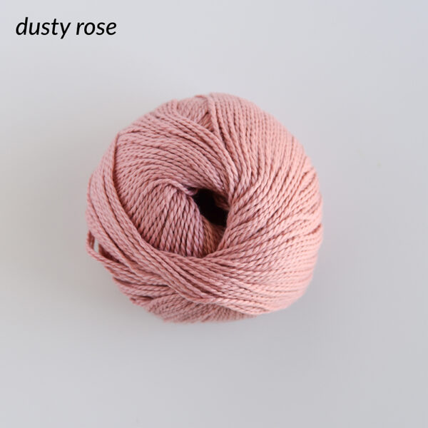 Gemma Cotton Yarn - Dusty Rose