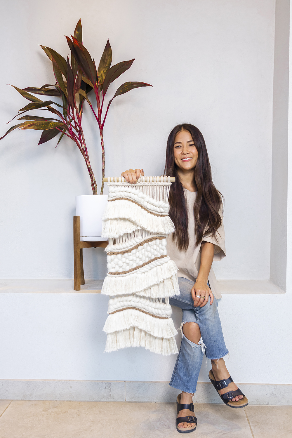 Macraweave Wall Hanging Premium Workshop with Angela Tchang