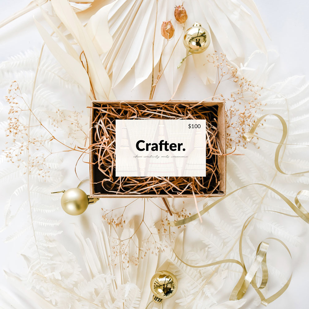 Crafter gift card