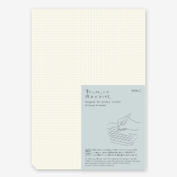 MD A4 Paper Pad Gridded