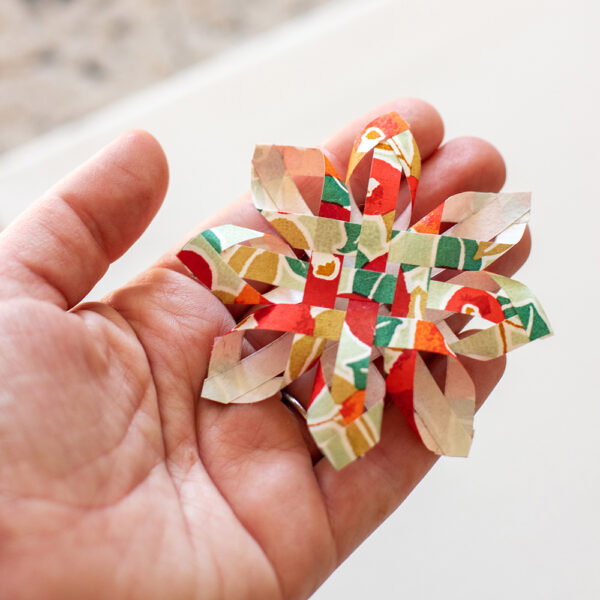 Woven Paper Stars Digital Class Crafter