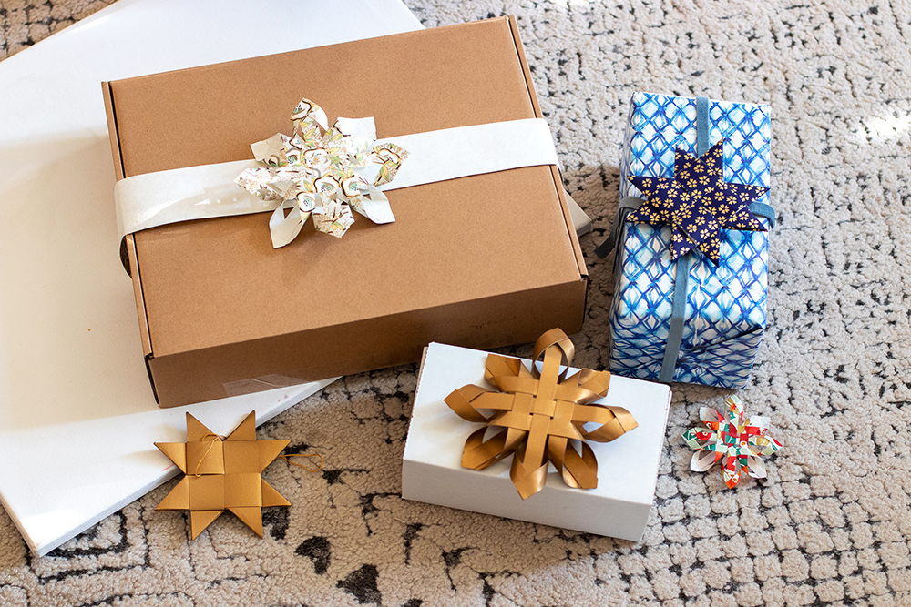 Woven Paper Stars | Lindsey Campbell | Crafter Kids