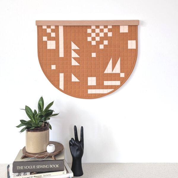 Ultra Modern Wall Quilt - Mood + Mantle Quilting Co. Pattern | Crafter