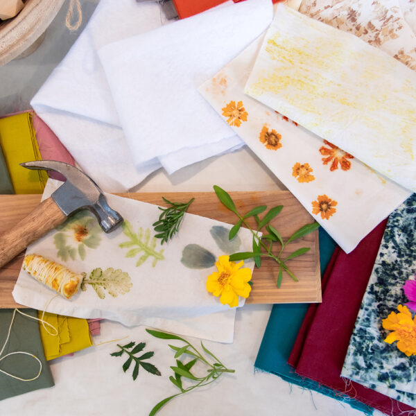 Botanical Textiles: Eco-Printing & Boro Stitching | Amanda Whited | Crafter
