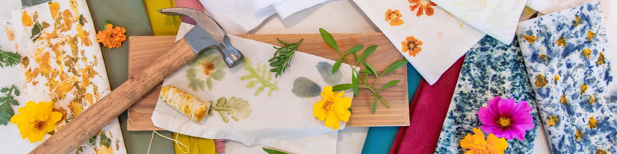 Botanical Textiles: Eco-Printing & Boro Stitching | Amanda Whited | Crafter