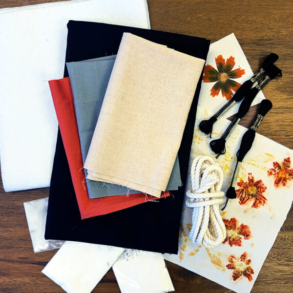 Botanical Textiles: Eco-Printing & Boro Stitching | Amanda Whited | Crafter
