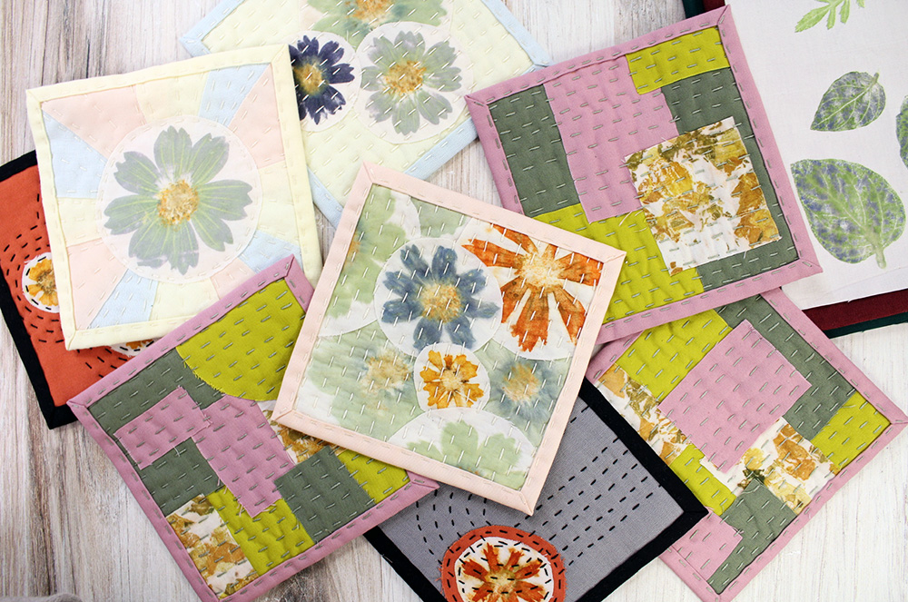 Botanical Textiles: Eco-Printing & Boro Stitching | Amanda Whited | Crafter