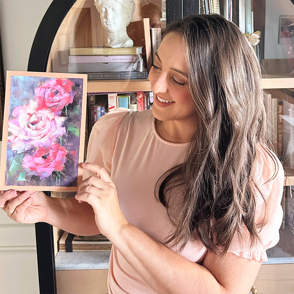 Pastel Florals Workshop | Valerie McKeehan | Crafter
