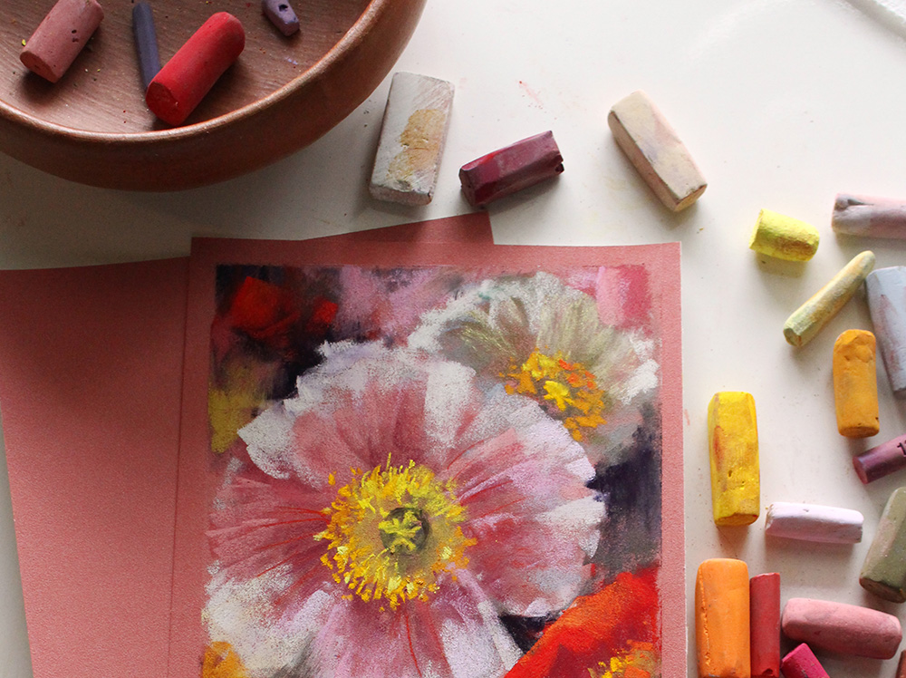Pastel Florals Workshop | Valerie McKeehan | Crafter