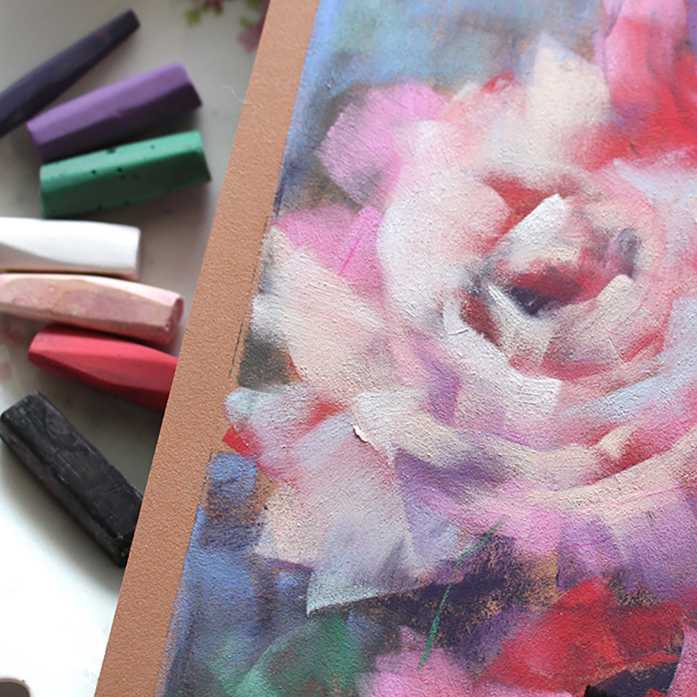 Pastel Florals Workshop | Valerie McKeehan | Crafter