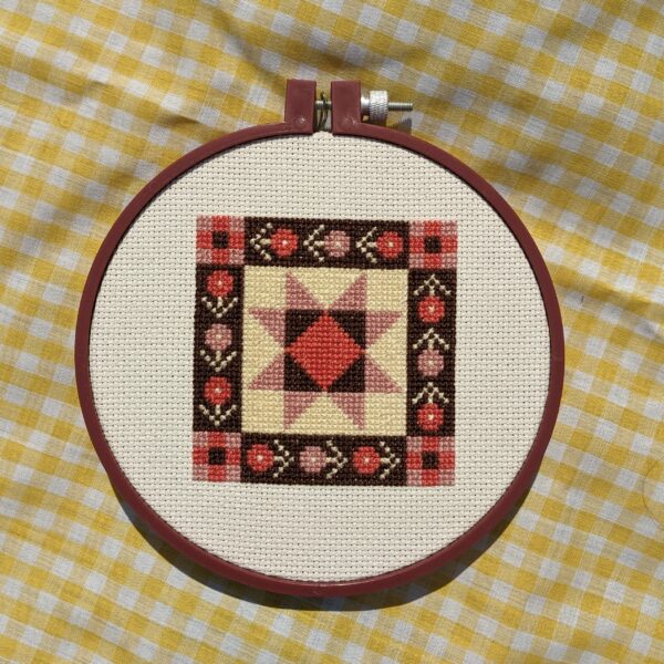 Cross Stitch #10 Star Quilt Digital Pattern