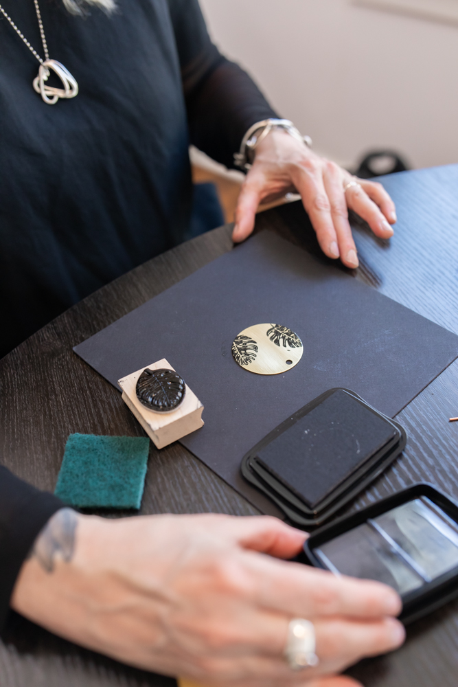 Brass Metal Etching Workshop | Emily Burton | Crafter