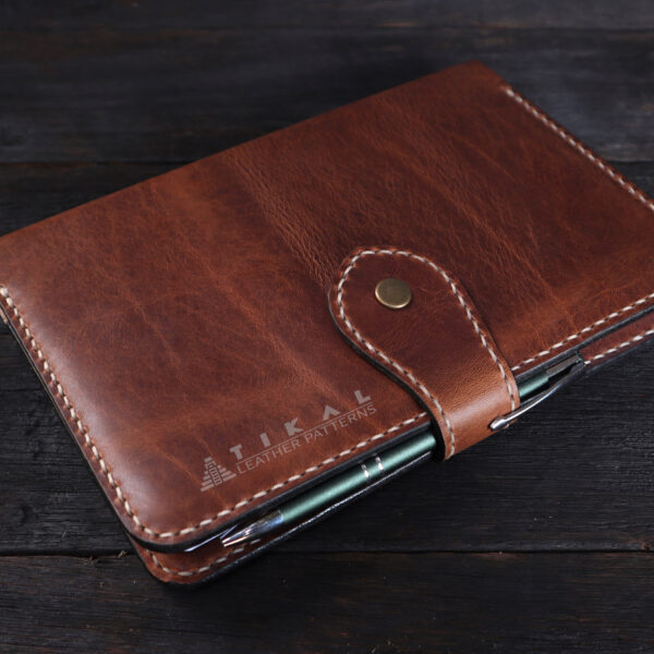 A5 Leather Journal Notebook Cover Digital Pattern