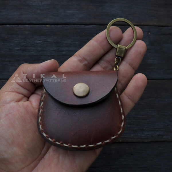 Leather Coin Purse & Key Ring Digital Pattern