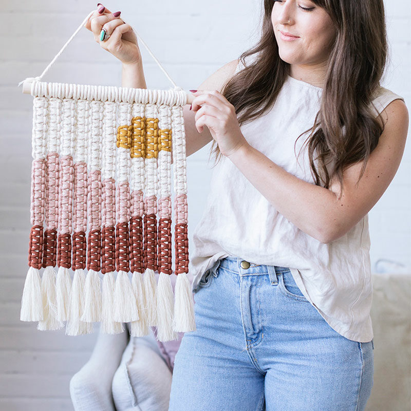 Landscape Macrame | The Crafter's Box