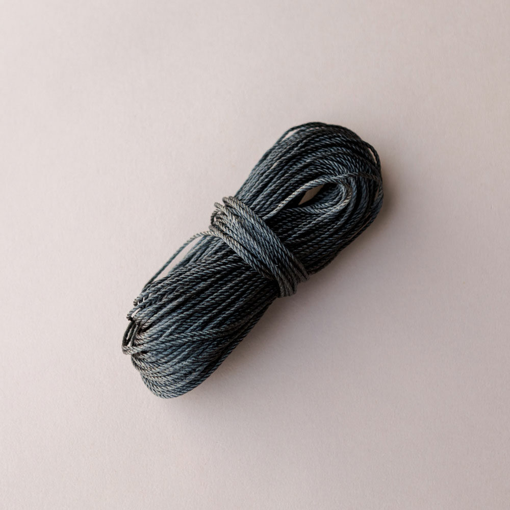 Black tarred twine for broom making