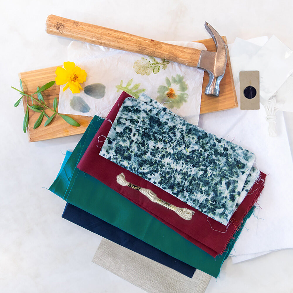Botanical Textiles: Eco-Printing & Boro Stitching | Amanda Whited | Crafter