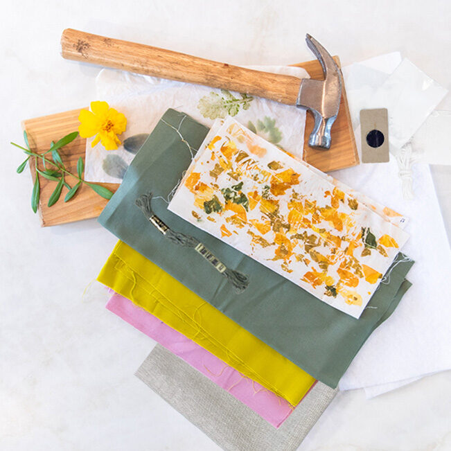 Botanical Textiles: Eco-Printing & Boro Stitching | Amanda Whited | Crafter